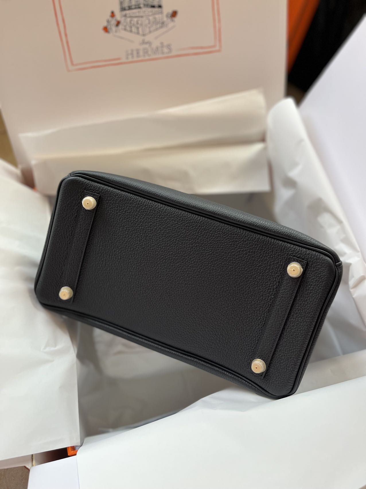 에르메스 버킨백30 블랙 금장 토고가죽